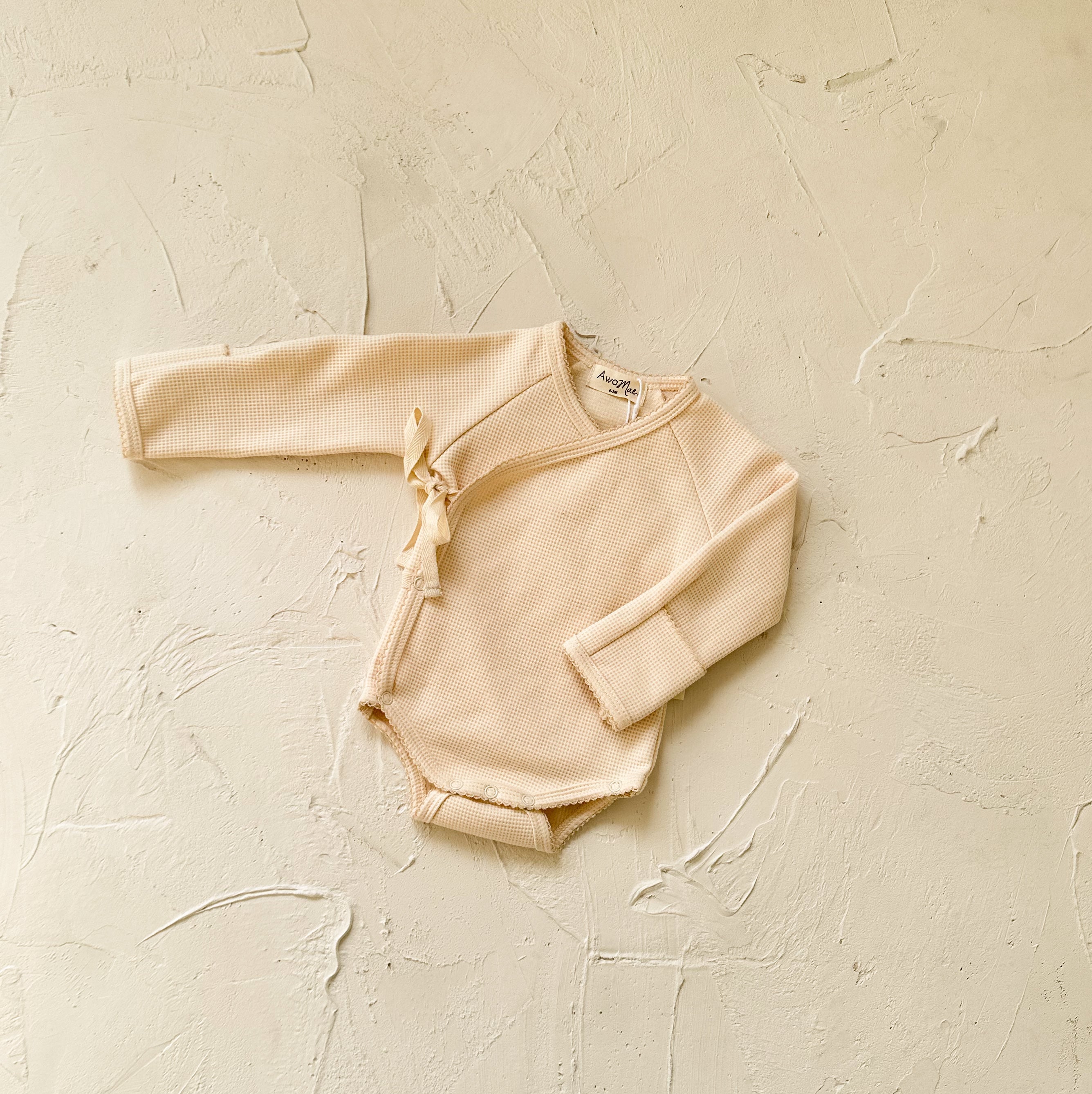 Waffle Kimono Bodysuit SECONDS
