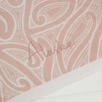 Te aroha o te mātua - The love of a parent- Knitted pēpi blanket- Pink