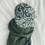 Christmas Beanie - The Wolf - Green