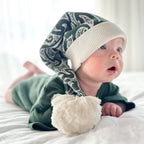 Christmas Beanie - The Wolf - Green