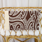 Knit Blanket -The wolf - Sable