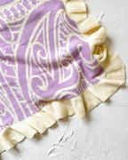 PREORDER Frill Knit Blanket -The wolf - Dahlia - PREORDER