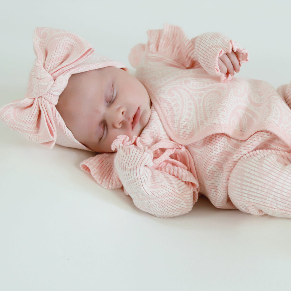 PREORDER - Basics ribbed knit Onesie- The wolf- Ballerina- PREORDER