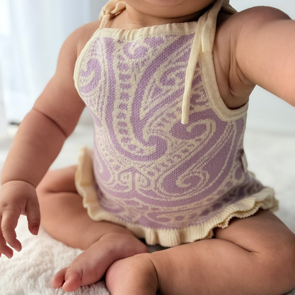Frill tie top - The wolf - Dahlia