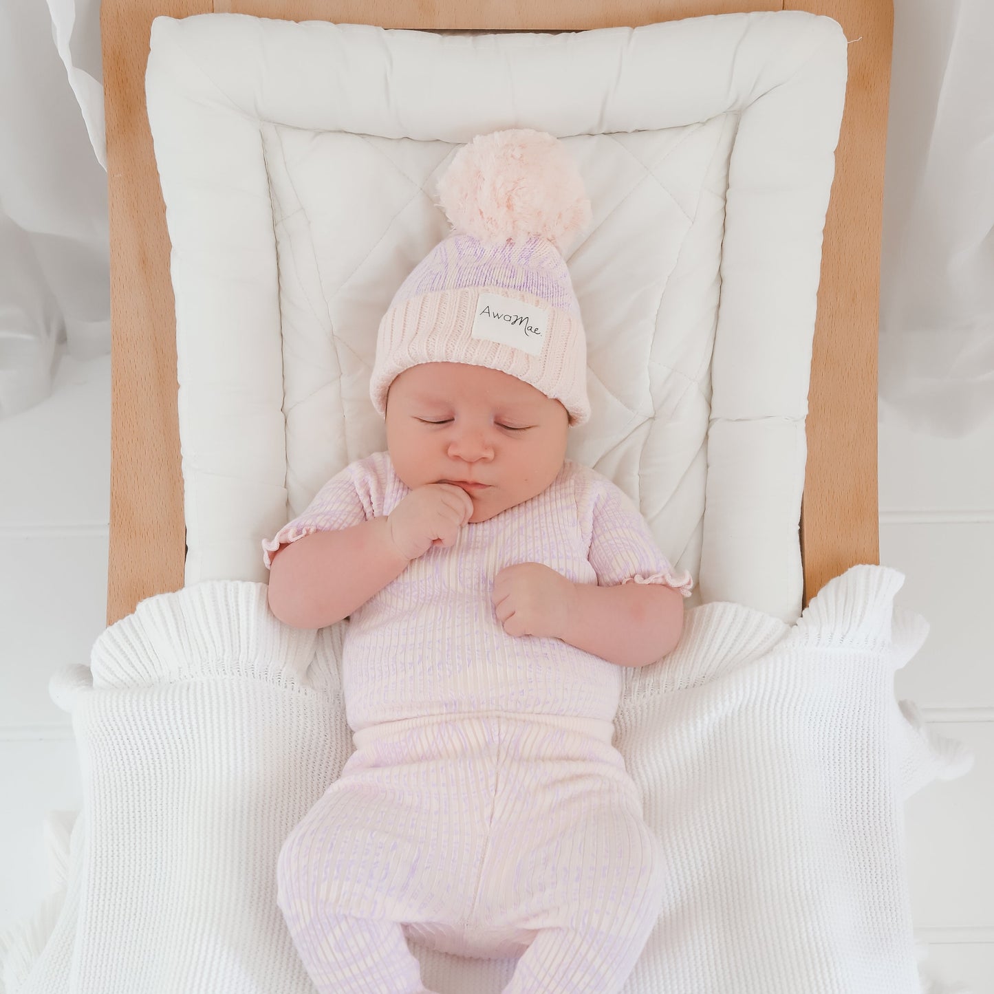 Basics ribbed knit bodysuit short sleeve- Petal & Bloom