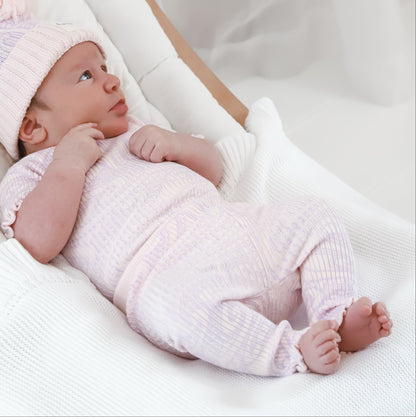 Basics ribbed knit leggings- The wolf- Petal and bloom