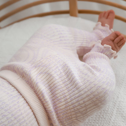 Basics ribbed knit leggings- The wolf- Petal and bloom