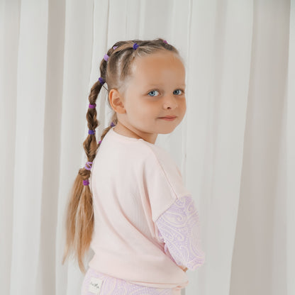 Basics knitted oversized tee - The wolf - Petal & Bloom