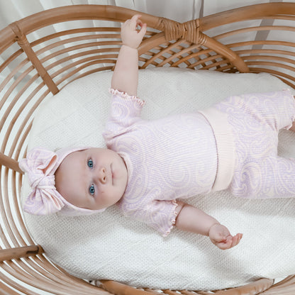 Basics ribbed knit bodysuit short sleeve- Petal & Bloom