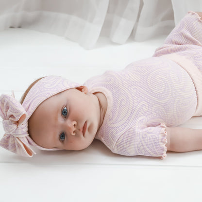 Basics ribbed knit bodysuit short sleeve- Petal & Bloom