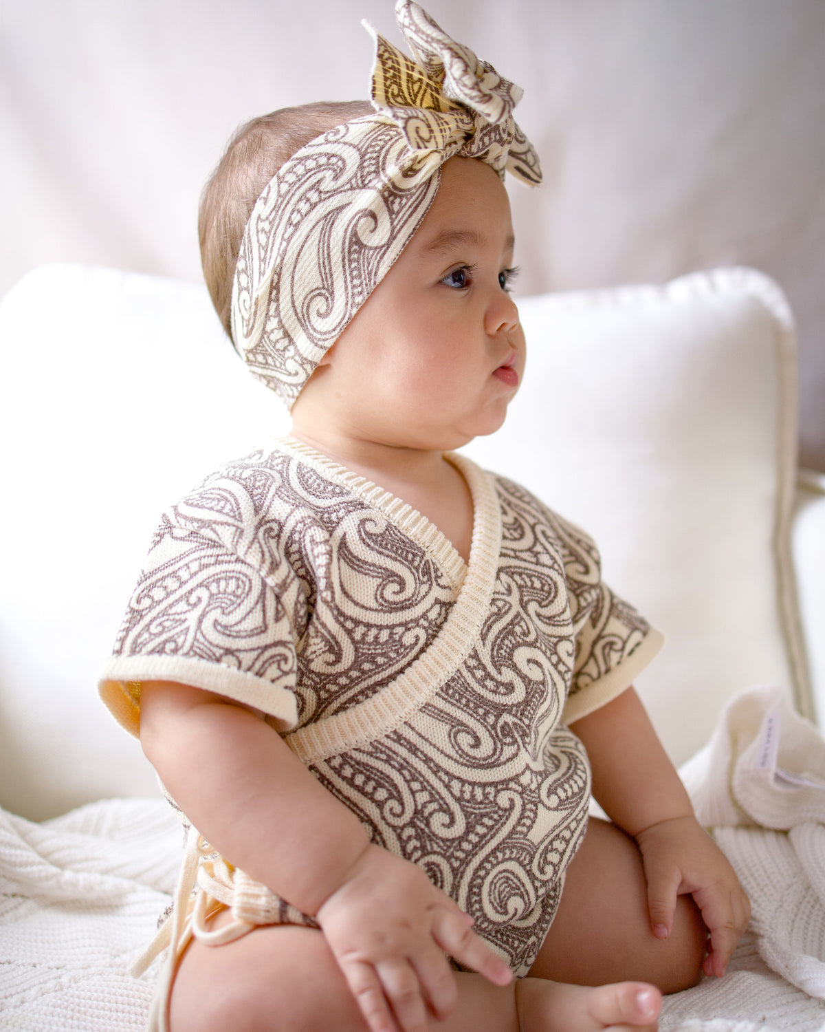 Kimono romper - The wolf - Sable