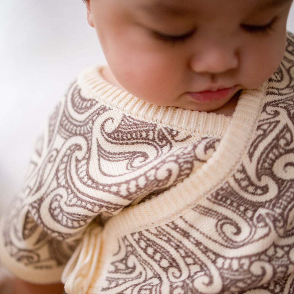 Kimono romper - The wolf - Sable