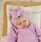 Knit headband - The wolf - Wisteria