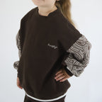 The wolf - Pull over - Chocolate brown
