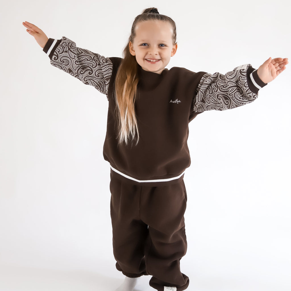 The wolf - Pull over - Chocolate brown