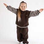 The wolf - Pull over - Chocolate brown