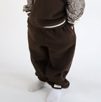 The wolf - Tracksuit pants- Chocolate brown