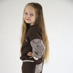 The wolf - Pull over - Chocolate brown