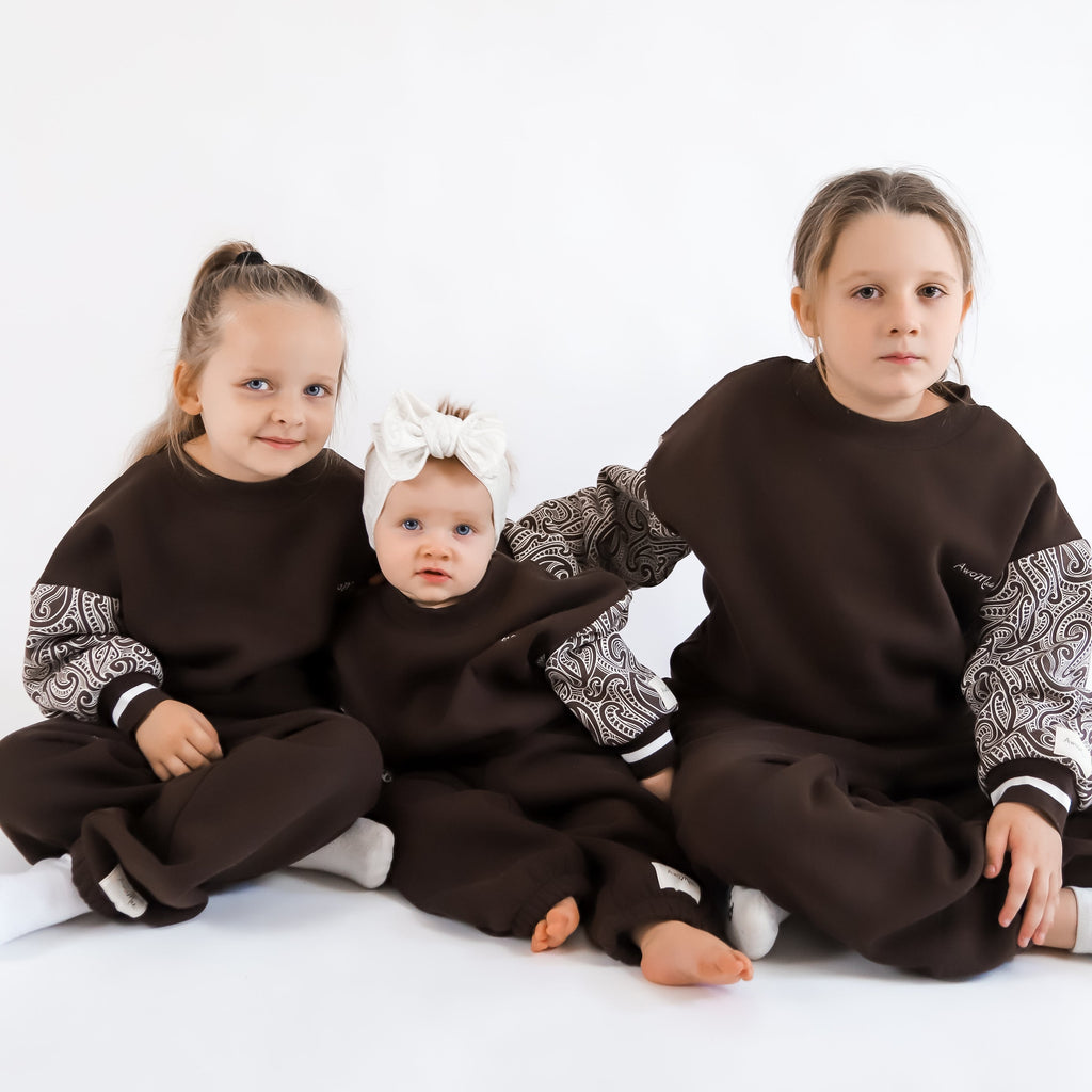 The wolf - Pull over - Chocolate brown