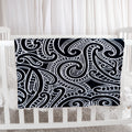 The wolf Sherpa blanket - Midnight
