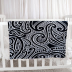 The wolf Sherpa blanket - Midnight