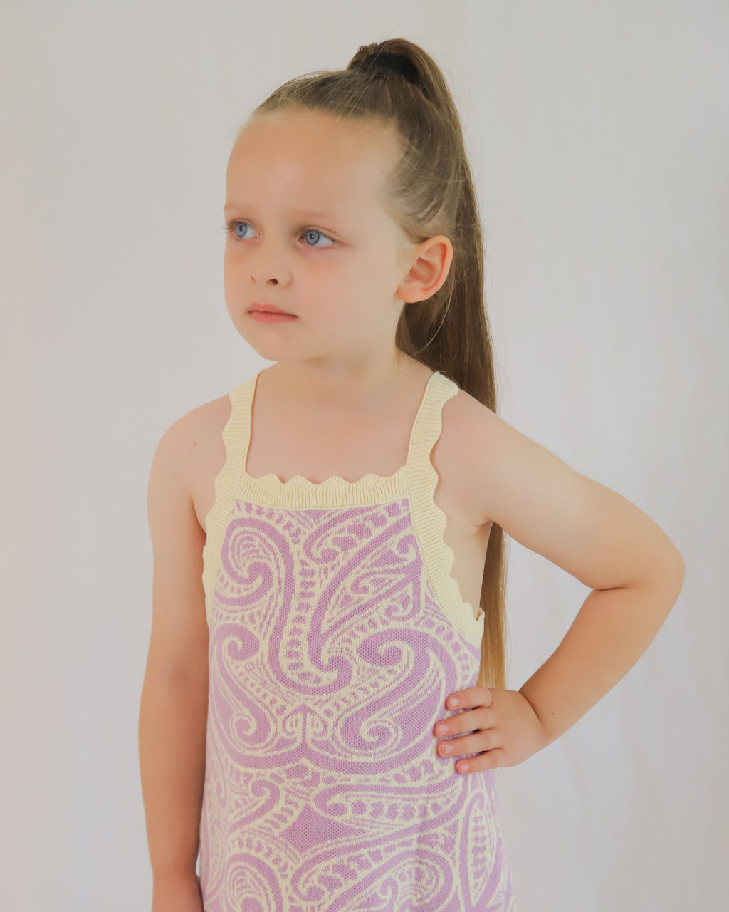 Knit dress - The wolf- Dahlia