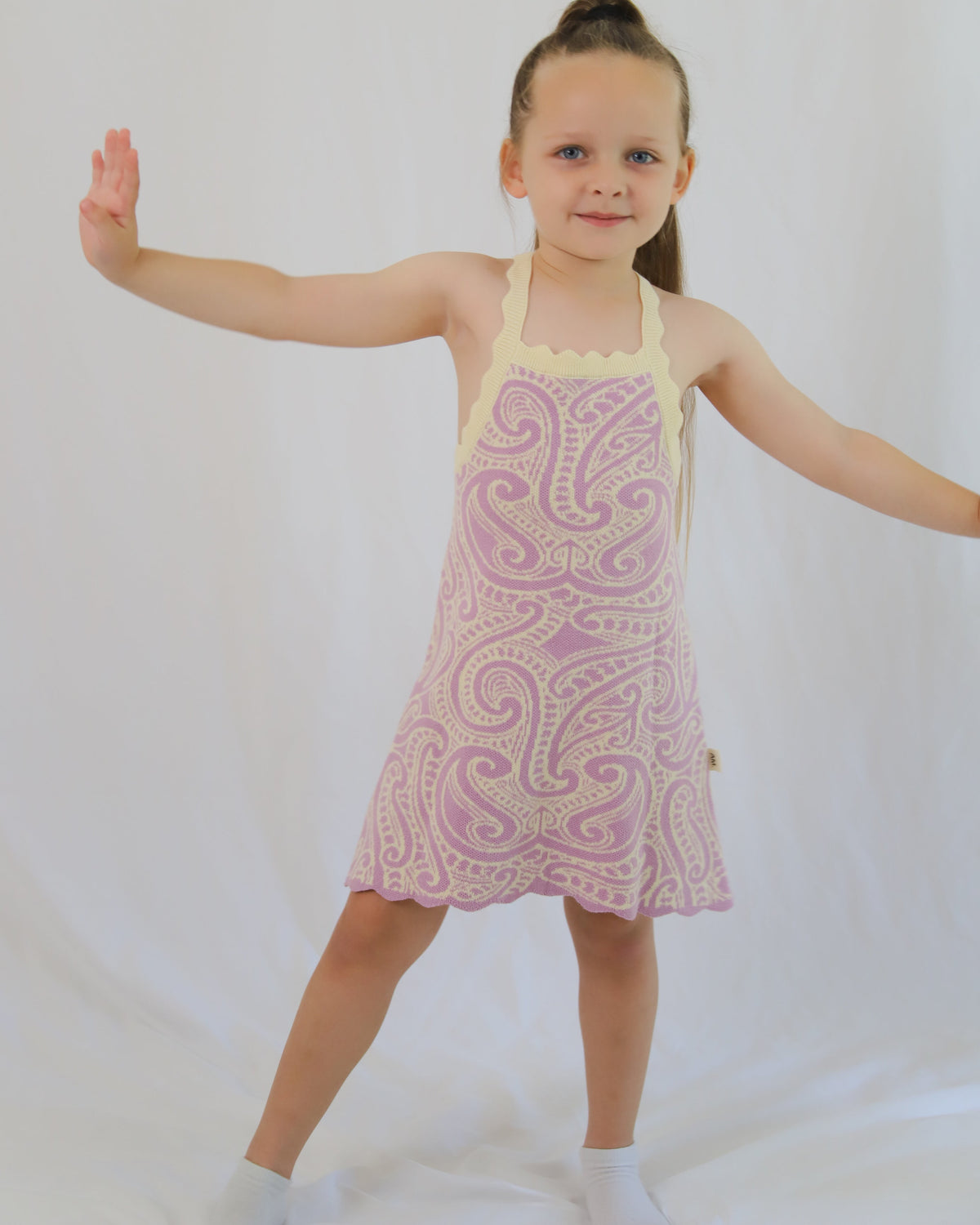 Knit dress - The wolf- Dahlia