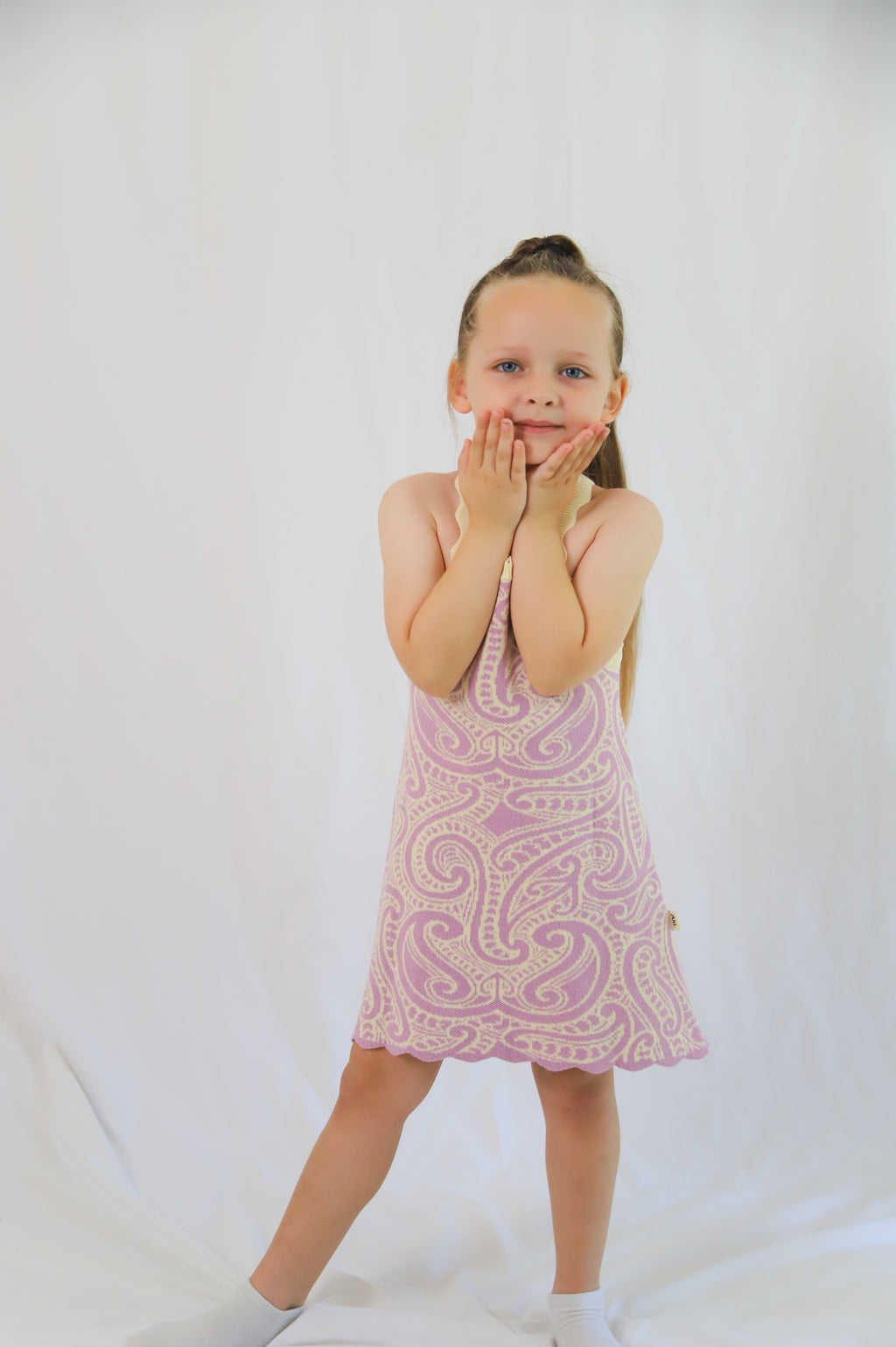 Knit dress - The wolf- Dahlia