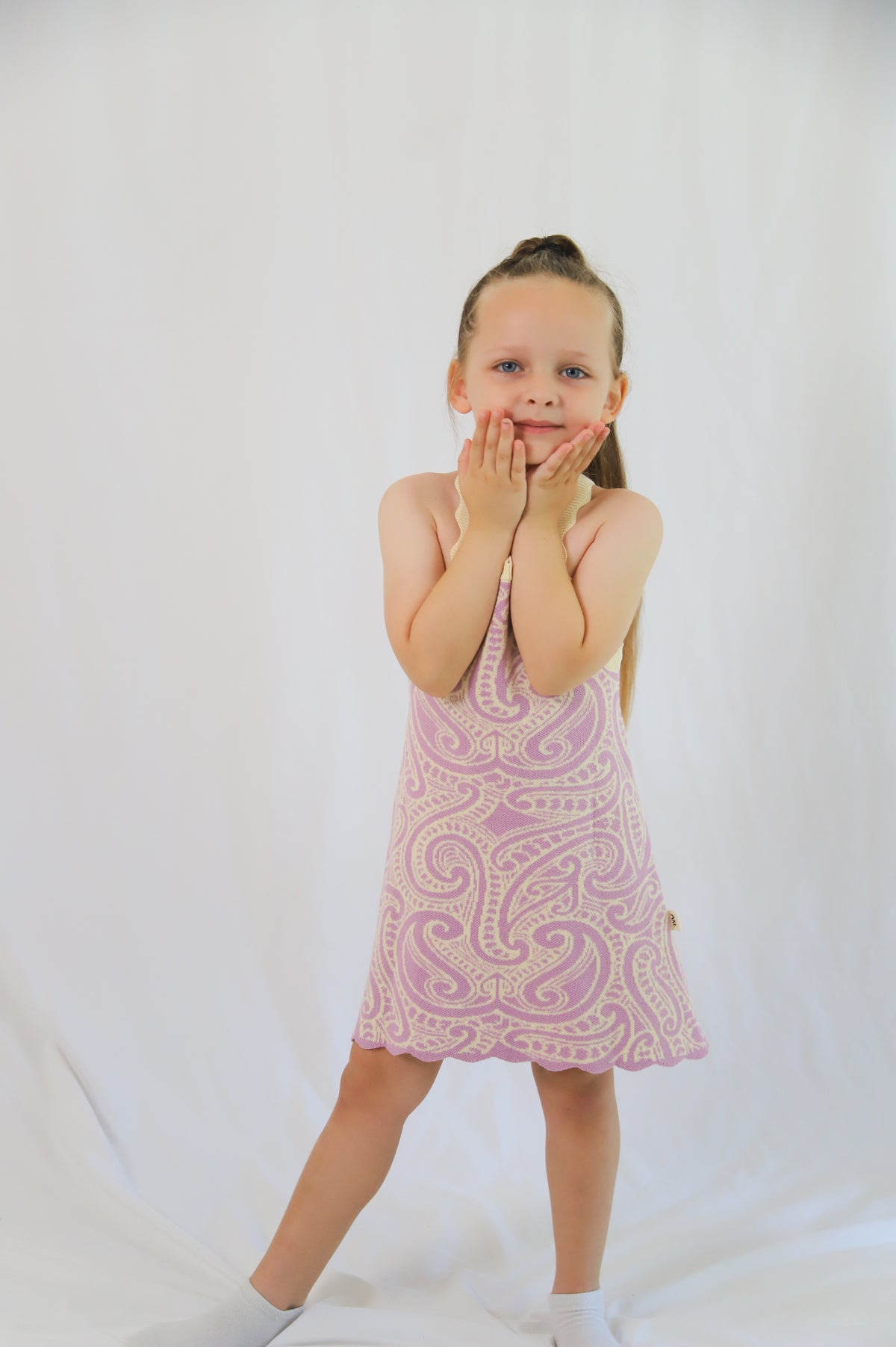 Knit dress - The wolf- Dahlia