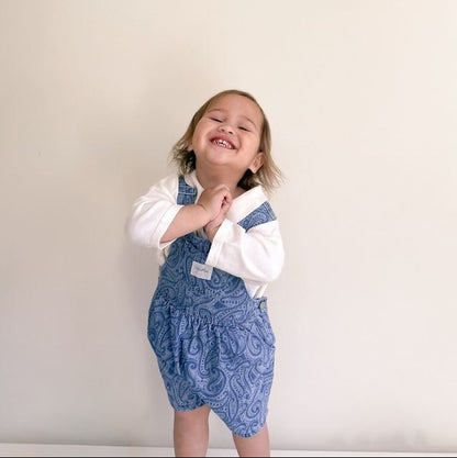 The wolf - Denim shortalls