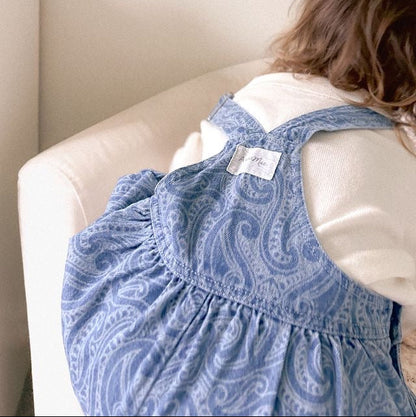The wolf - Denim shortalls