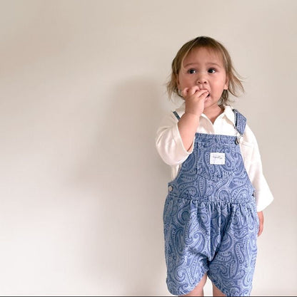 The wolf - Denim shortalls