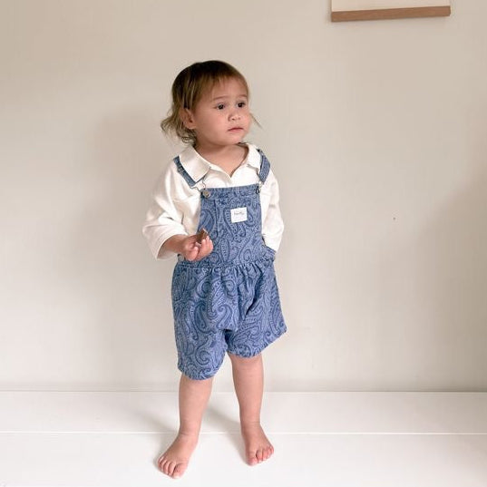 The wolf - Denim shortalls