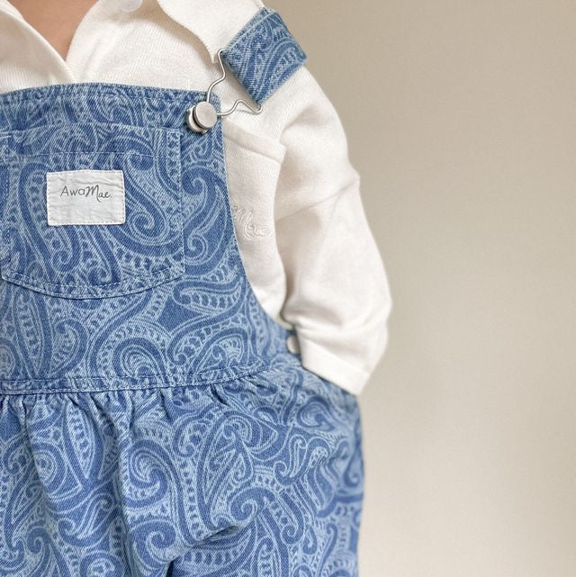 The wolf - Denim shortalls