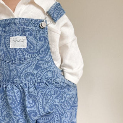 The wolf - Denim shortalls