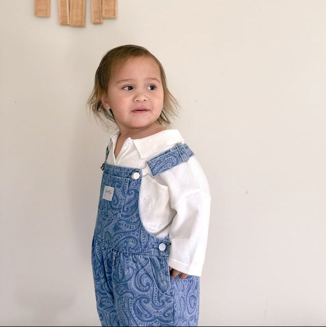 The wolf - Denim shortalls
