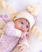 The Wolf knit beanie - Dahlia