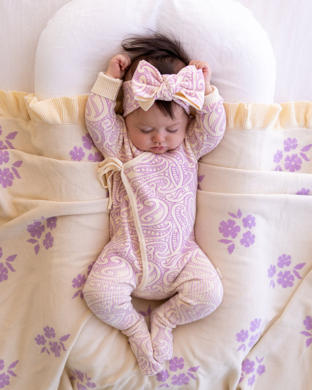 Basics ribbed knit Onesie- The wolf- Dahlia