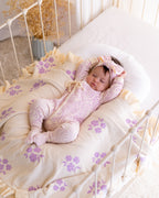 Basics ribbed knit Onesie- The wolf- Dahlia