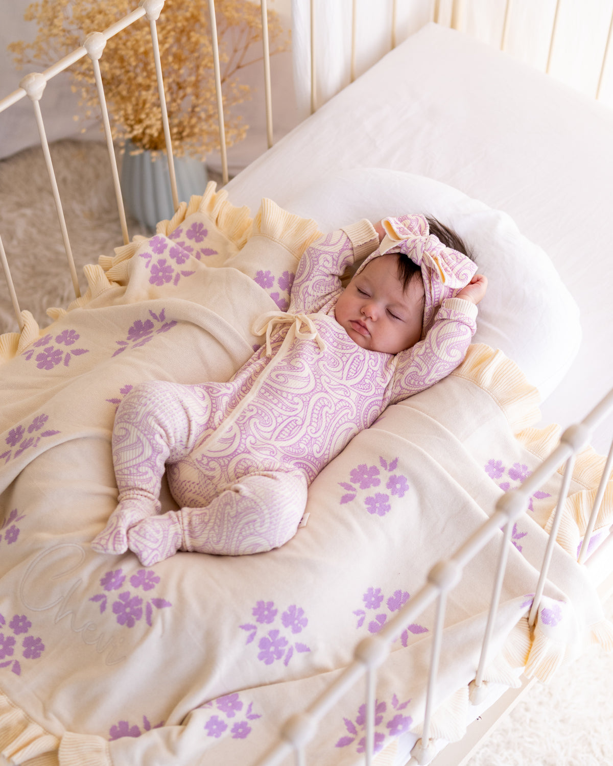 Basics ribbed knit Onesie- The wolf- Dahlia