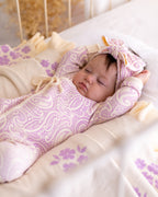 Basics ribbed knit Onesie- The wolf- Dahlia