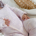 Basics ribbed knit Onesie- The wolf- Petal & Bloom