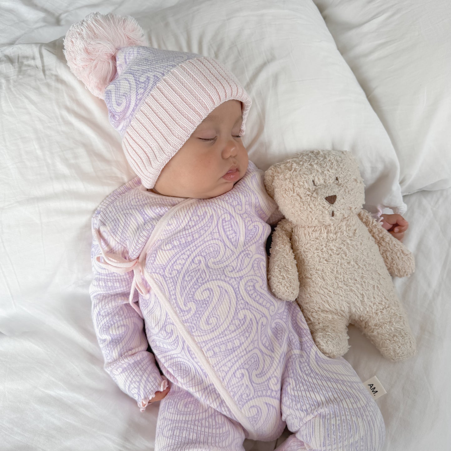 Basics ribbed knit Onesie- The wolf- Petal & Bloom