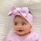 Knit headband - The wolf - Wisteria