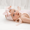 Basics Knitted bow headband- The wolf - Petal & Bloom