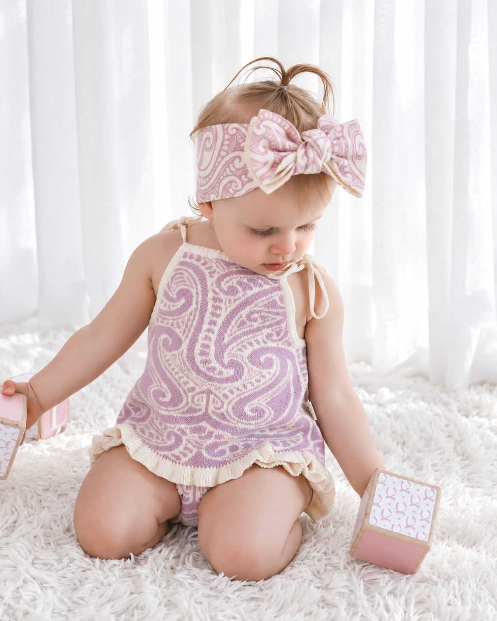 Frill tie top - The wolf - Dahlia