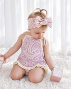 Frill tie top - The wolf - Dahlia