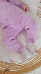 Kimono Romper - The wolf - Wisteria